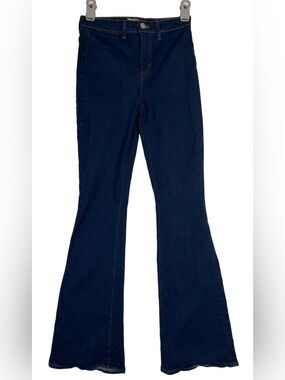 L’AGENCE Joplin High Rise Flare Jeans Dark Wash Size 26